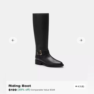 Black Riding Boot